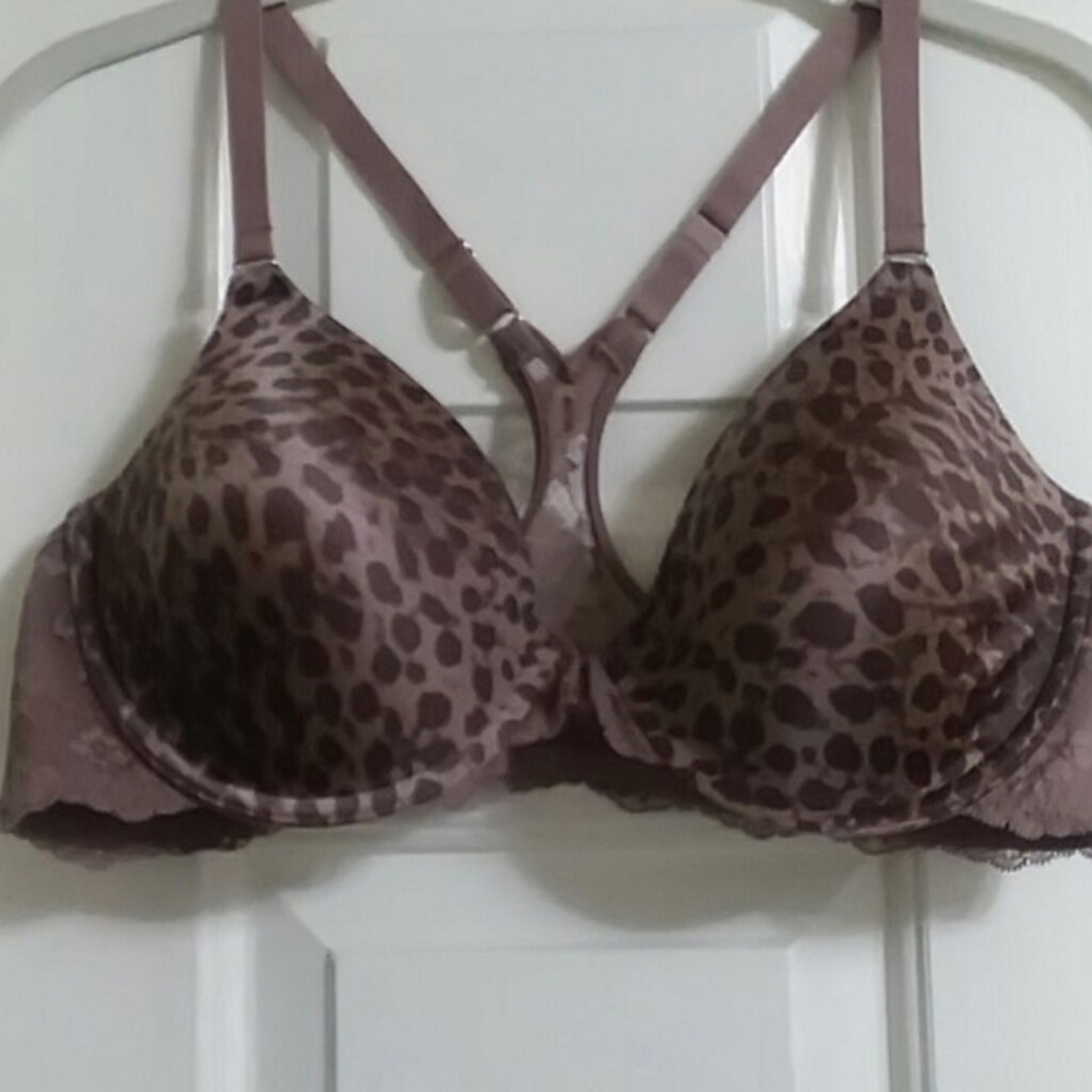Animal print bra